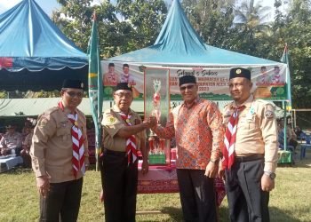 725 Peserta Ikut Serta Dalam Kegiatan Perkemahan Pramuka Madrasah Tahun 2023 di Aceh Selatan.