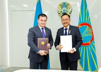 Indonesia-Kazakhstan Tandai 30 Tahun Hubungan Bilateral dengan MoU