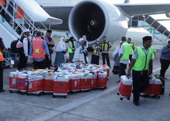 Jemaah Haji Aceh Kloter 4 Tiba di Banda Aceh
