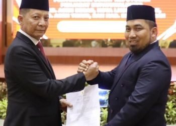 M. Iswanto Terima SK Perpanjangan Masa Jabatan sebagai Pj Bupati Aceh Besar