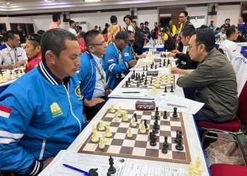 Hari Pertama Pornas Korpri, Tim Aceh Raih Kemenangan di Catur dan Tenis Meja