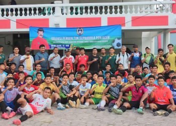 78 Pemain Ikut Seleksi Tim PON Aceh Zona 2