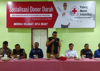 PMI Aceh Selatan Bentuk Relawan Donor Gampong untuk Atasi Kekurangan Darah