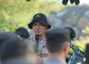Menjelang Pemilu Serentak 2024, Kapolres Aceh Selatan Cek kesiapan Personil Ton Dalmas
