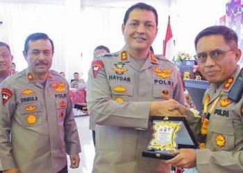 Kapolres Pidie Raih Penghargaan Tertinggi atas Prestasi Penyelesaian Perkara