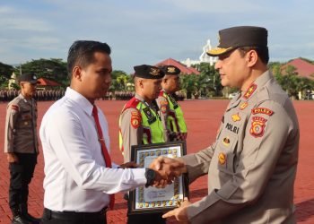 Satresnarkoba Polres Bireuen Raih Penghargaan Kapolda Aceh