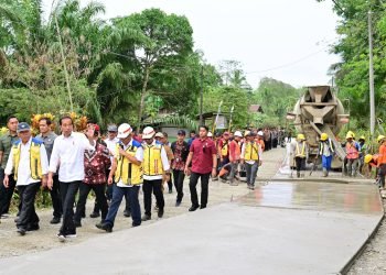Presiden Tinjau Progres IJD di Kaltim