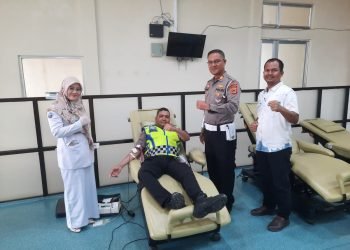 Polisi di Aceh Ikut Bantu Atasi Kelangkaan Darah di Rumah Sakit