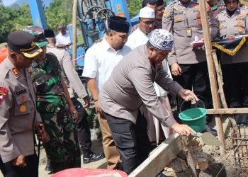 Kapolda Aceh Resmikan Sumur Bor di Desa Maheng Aceh Besar
