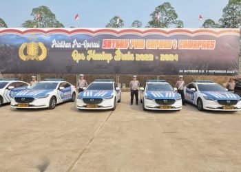 Satgas Pamwal Capres- Cawapres Pemilu Damai Siap Bertugas