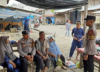 Sambangi Warga, Polres Aceh Selatan Ajak Warga Tetap Jaga Kamtibmas