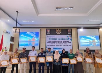 Dinas Pertanian Terima Penghargaan dari BPS Aceh Selatan Terkait komitmen dalam memberikan data