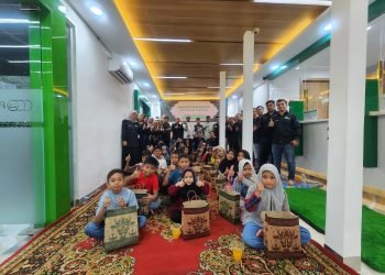 Pegadaian Syariah Tapaktuan Memperingati Maulid Nabi Muhammad SAW Dan santuni Anak Yatim