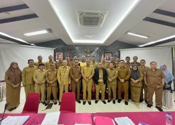 Tim Evaluator Kemendagri Apresiasi Penyampaian Laporan Kinerja Triwulan I Pj. Bupati Aceh Selatan