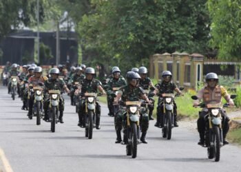 Pakai Trail, Danrem Lilawangsa Patroli Patroli Pastikan Situasi Aceh Aman