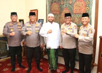 Kunjungi Habib Syech, Satgas NCS: Pemilu 2024 Berjalan Aman dan Damai