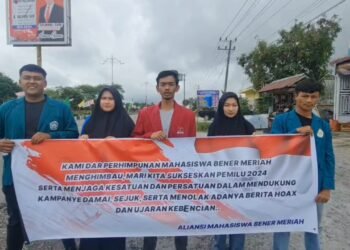 Aliansi Mahasiswa Bener Meriah Ajak Masyarakat Bersama Jaga Ketenangan dan Keamanan dalam Pemilu 2024