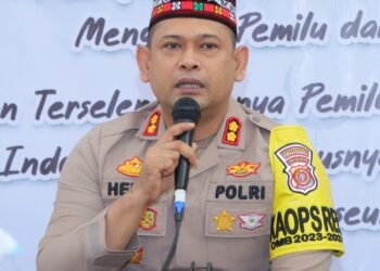 Pemilu 2024 Aman dan Damai, Kapolres Lhokseumawe Ucapkan Terima Kasih