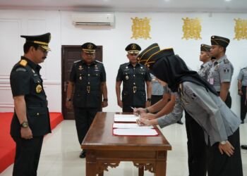Kakanwil Lantik Pemangku Jabatan Fungsional Pembina Keamanan Pemasyarakatan