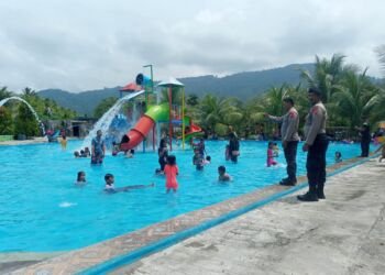 Jelang Ramadhan, Polres Aceh Selatan Tingkatkan Patroli dan Pengamanan di Sejumlah Obyek Wisata