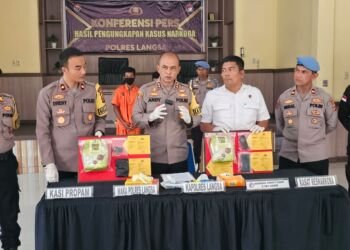 Polres Langsa Ringkus Dua pelaku Penyalahgunaan Narkoba
