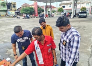 Polres Aceh Selatan lakukan pengecekan beberapa SPBU antisipasi praktik Curang penjualan BBM