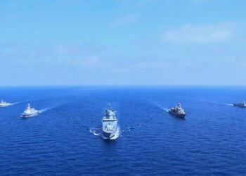 KRI Diponogoro-365 Ikuti Latihan Multinasional di Laut Meditrania