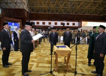 Lantik Kepala BPKA Yang Baru, Ini Pesan Pj Gubernur Aceh