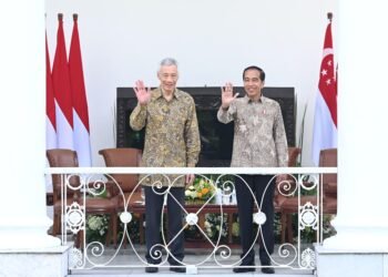 Presiden Jokowi Terima Kunjungan PM Singapura di Istana Bogor