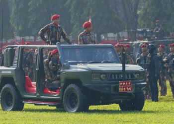 Panglima TNI Tekankan Empat Hal ke Prajuritnya di HUT ke-72 Kopassus