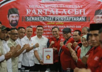 Partai Aceh Harap Safaruddin Daftar Cawagub Dampingi Mualem