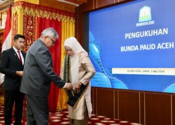 Pj Gubernur Aceh Minta Bunda PAUD Terus Berinovasi