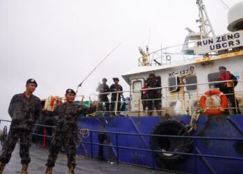 KKP Amankan Kapal Asing Buron di Laut Arafura