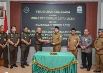 Disdik Dayah dan Kejati Aceh Jalin Kerja Sama Penyuluhan Hukum bagi Santri