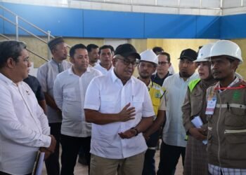 Pj Gubernur Aceh Tinjau Venue PON XXI Cabang Olahraga Kurash