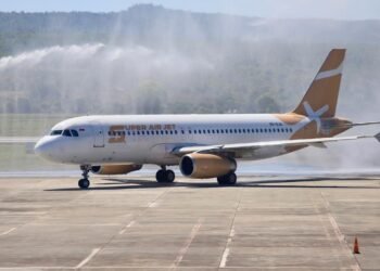 Super Air Jet Terbang Perdana ke Bandara Sultan Iskandar Muda