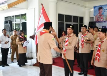 Ketua Kwarda Aceh Lantik Kwarcab Langsa 2024-2029