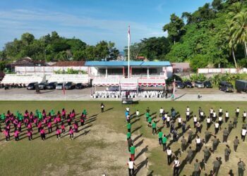 Perkuat Sinergitas Polres Aceh Selatan Gelar Olahraga Bersama peringati Hari Bhayangkara ke-78