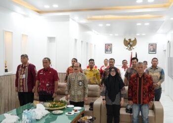 Kemenkumham Aceh Ikuti Penyerahan Laporan Hasil Pemeriksaan dari BPK RI