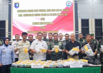 TNI Gagalkan Penyelundupan Sabu dan Ekstasi di Perbatasan Sambas