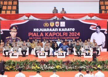 Kapolri Resmikan National Open Karate Championship di Bogor