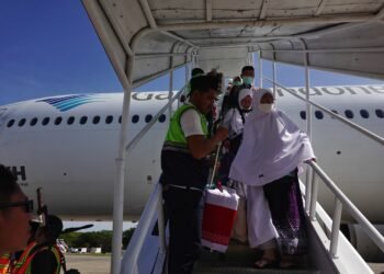 Rombongan Jemaah Haji BTJ-10 Tiba di Banda Aceh