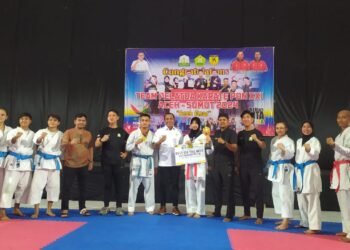 Dua Atlet Karate Aceh Raih Medali Emas di Yogyakarta