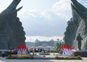 Diresmikan oleh Presiden Jokowi, Taman Kusuma Bangsa IKN Cetak Rekor MURI