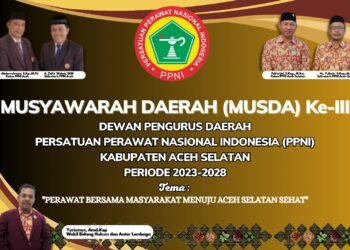 Ribuan Perawat Siap Sukseskan Musda DPD PPNI Ke-III Aceh Selatan