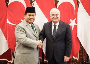 Bertemu Menhan Turki, Prabowo Subianto Bahas Penguatan Kerja Sama Pertahanan