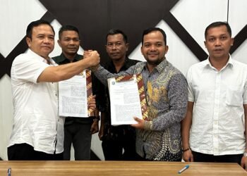 Pj Bupati Abdya Teken NPHD 4,5 Milyar Untuk Pilkada Serentak 2024