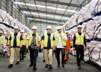 Wakil Menteri Pertanian Pantau Ketersediaan Pupuk PT PIM