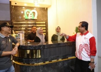 Pj Sekda Tinjau Simulasi Pelayanan Tamu PON 2024 Aceh di Hotel