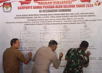 Kecamatan Samadua gelar Deklarasi Damai Pilkada 2024